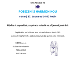 Posezen s harmonikou