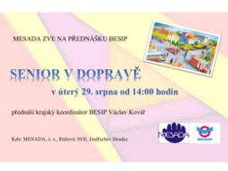 pednka senior v doprav