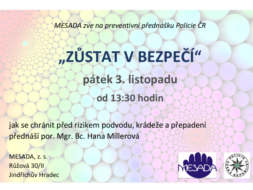 Pednka PR - Zstat v bezpe;