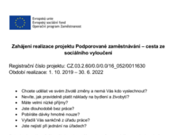 Zahjen projektu