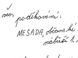 odkaz na pod�kov�n�